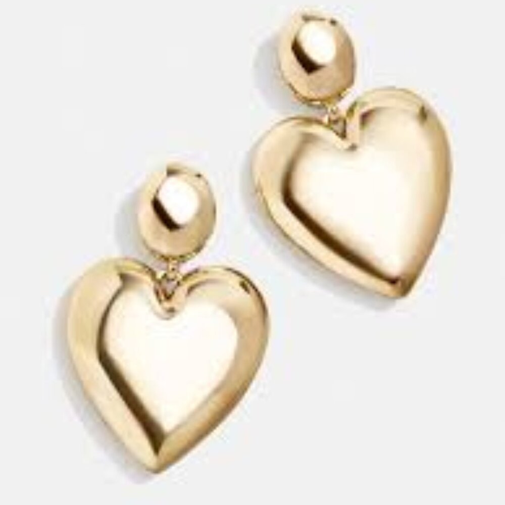 Evereve heart earrings
